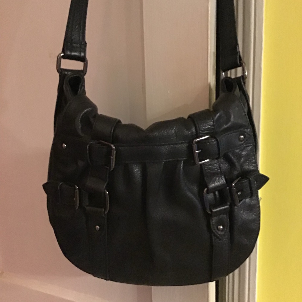 Vince Camuto Leather Messenger Bag